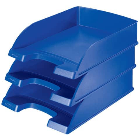 Vaschetta portacorrispondenza Leitz PLUS STANDARD in polistirene A4 blu 52270235